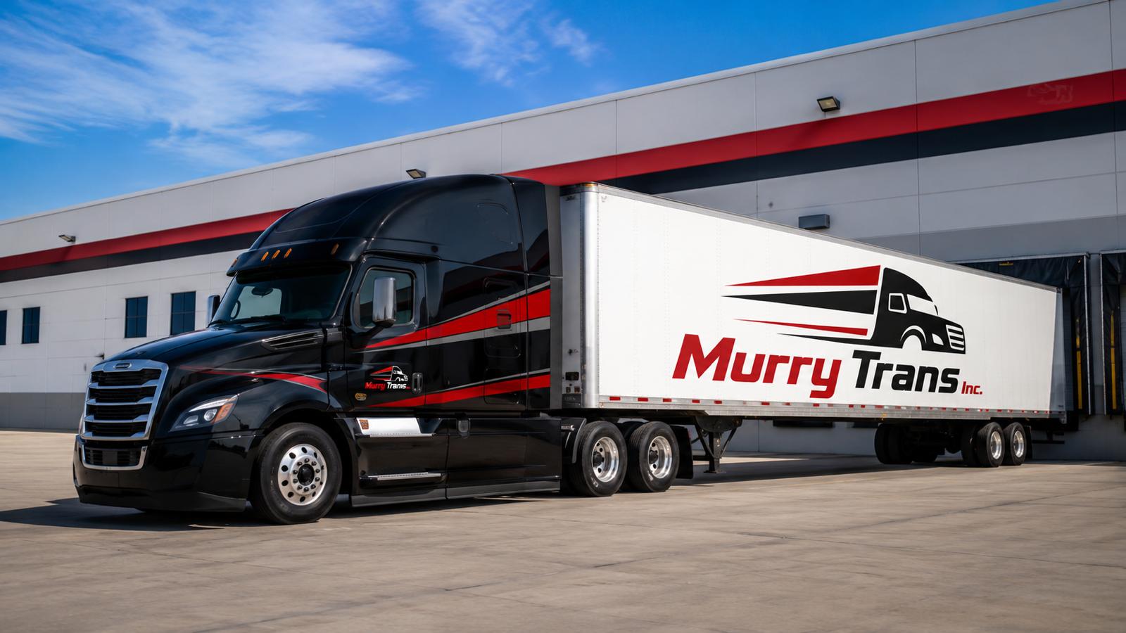 Murry Trans tractor and dry van trailer